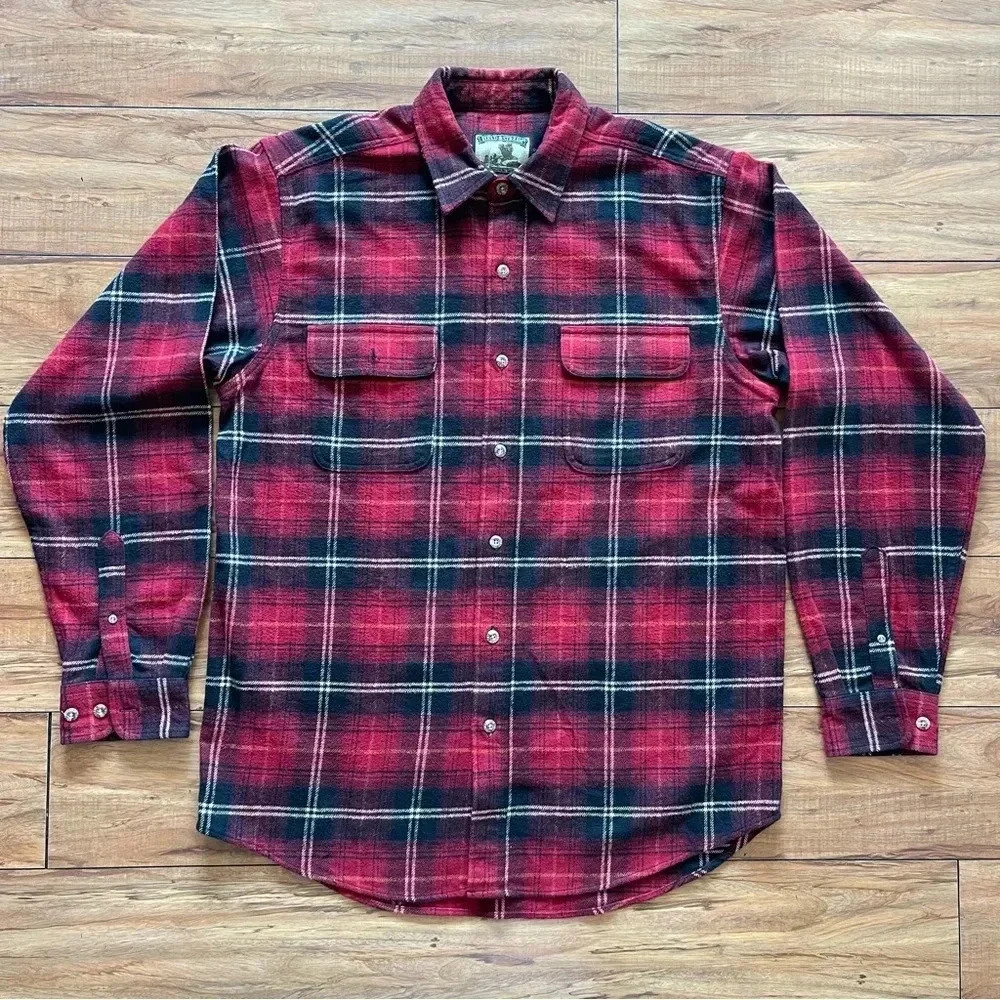 Fiel & Stream Plaid Shirt L-Tall - Picture 4 of 10